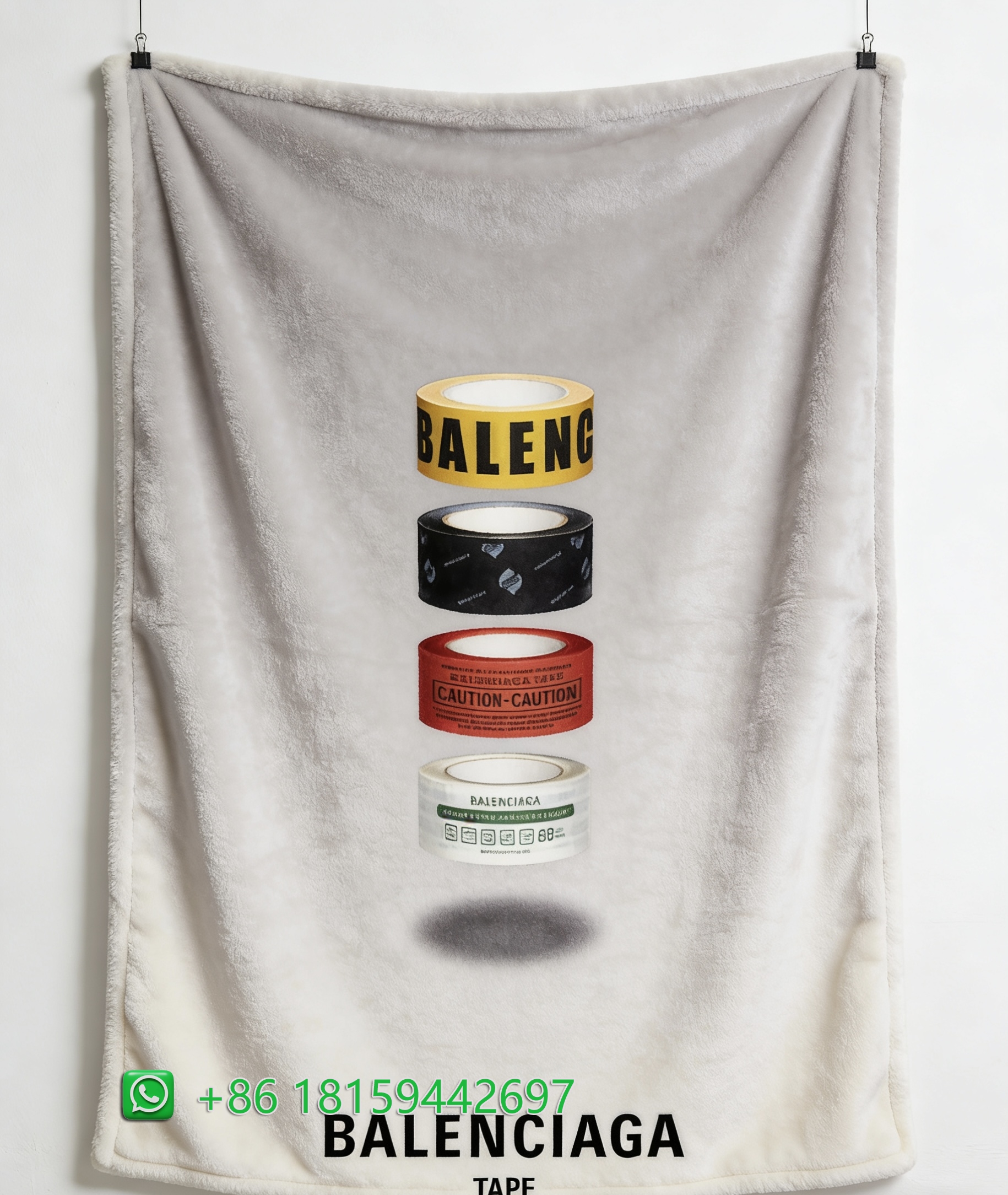 Balenciaga Throw Blankets